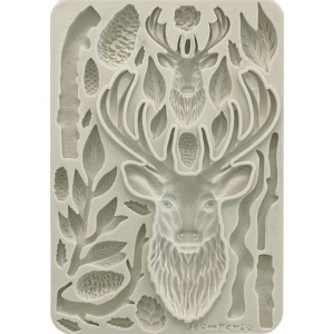 Силиконовая форма для моделирования Stamperia KACMA542 "Олень", А5